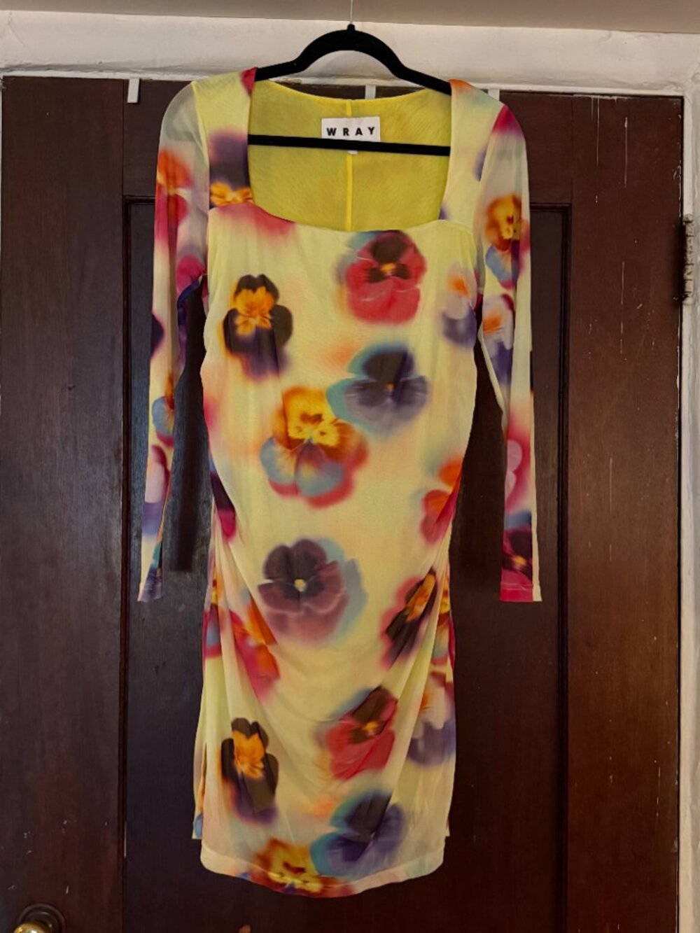 Wray Pansy Mini Dress
